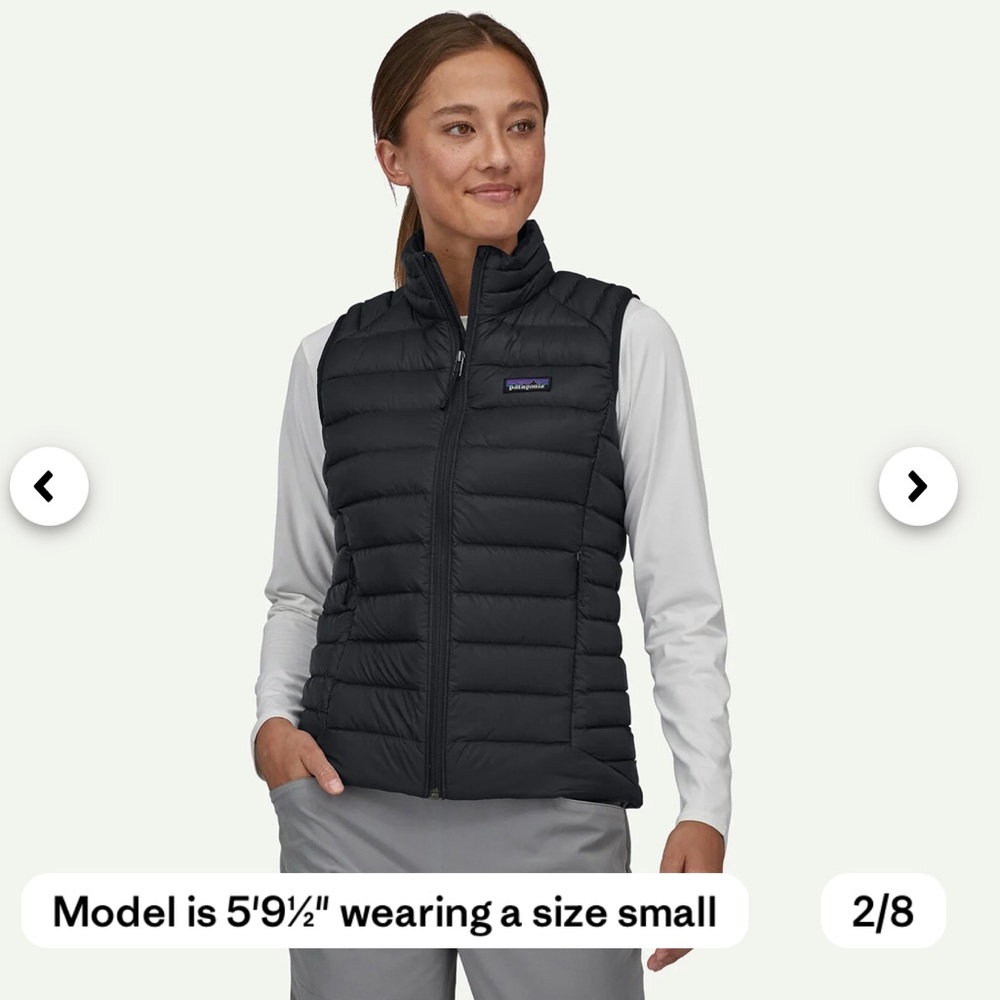 Patagonia Black Puffer Vest